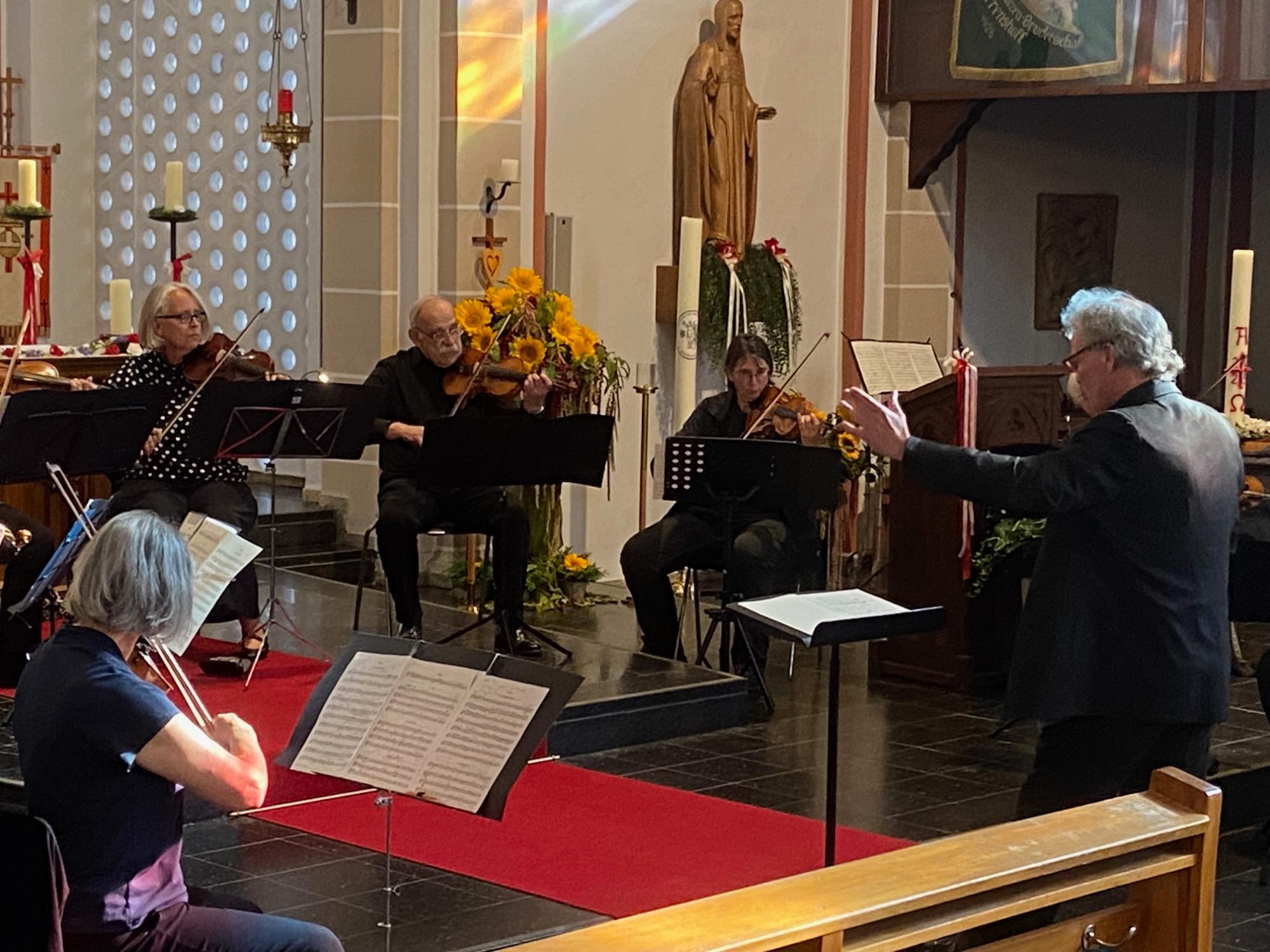 Sonntagskonzert des Kammerorchesters in Herz Jesu (c) H. Goltsch