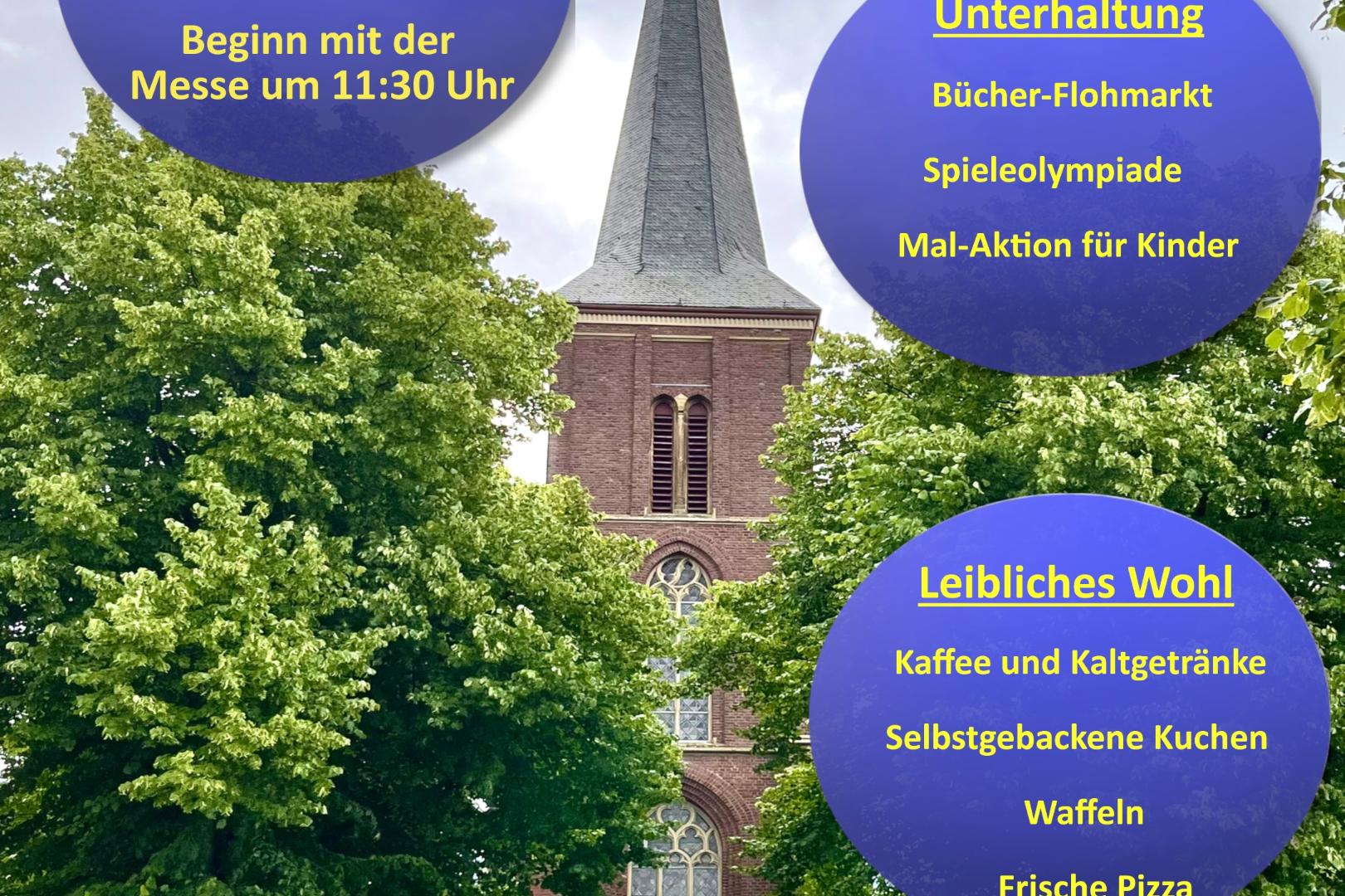 Plakat zu Gemeindefest 2025 (c) A. Tillmanns