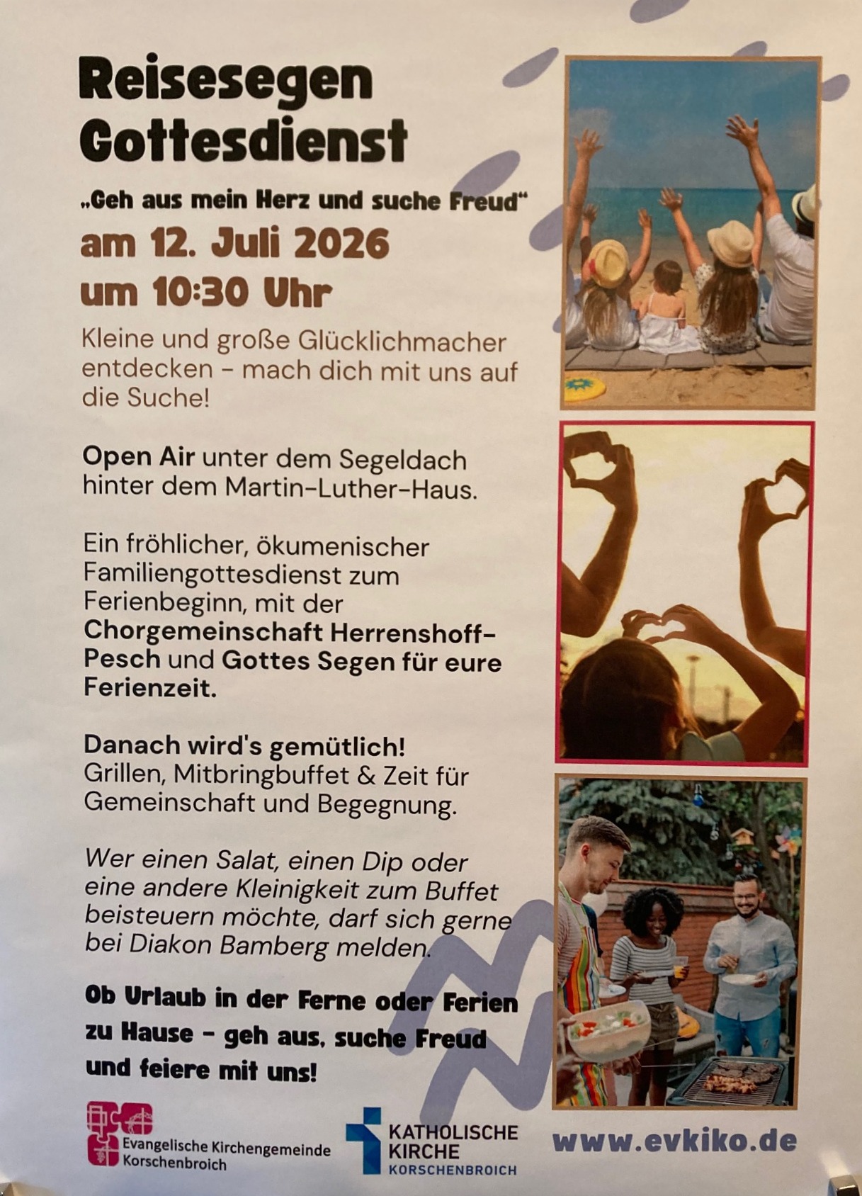Reisesegengottesdienst 2026
