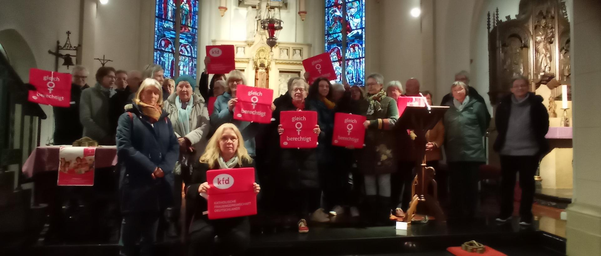 gleich+berechtigt: Gottesdienst zur 5.Synodalen Versammlung