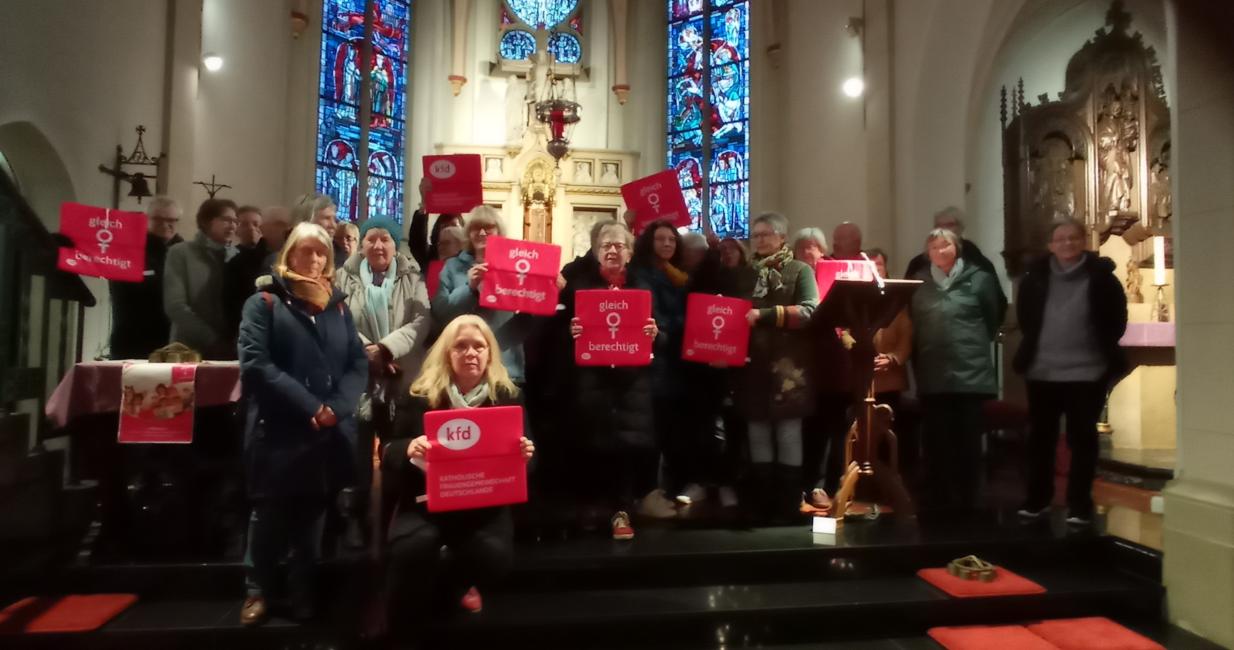 gleich+berechtigt: Gottesdienst zur 5.Synodalen Versammlung