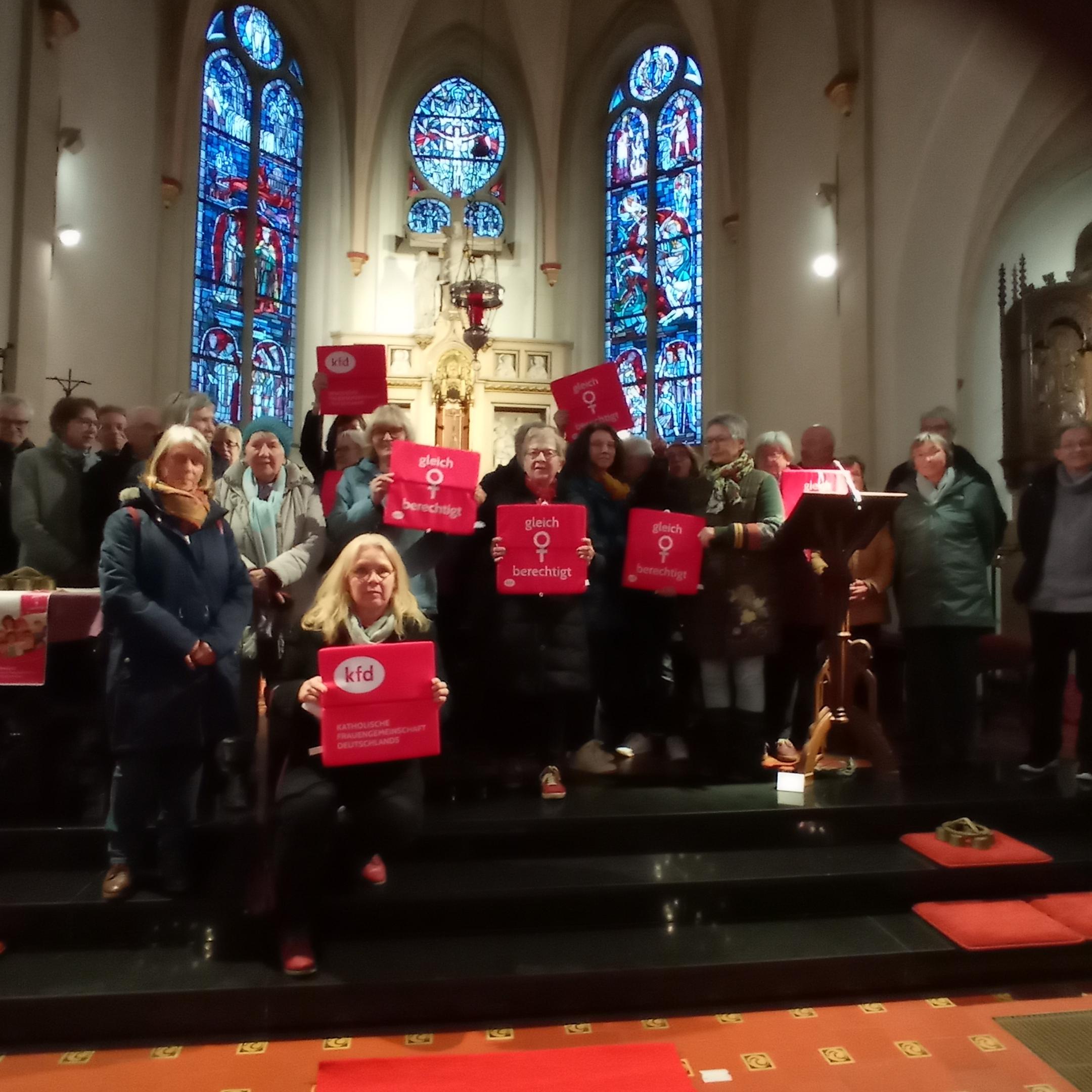 gleich+berechtigt: Gottesdienst zur 5.Synodalen Versammlung