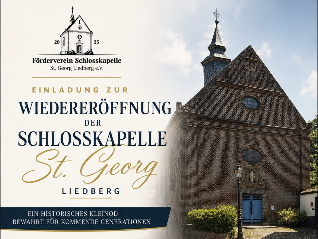 Wiedereröffnung der Schlosskapelle Liedberg