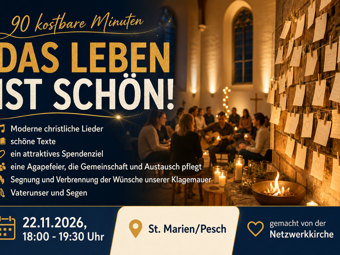 90 kostbare Minuten: „DAS LEBEN IST SCHÖN!“ (c) Christoph Sochart 90 kostbare Minuten