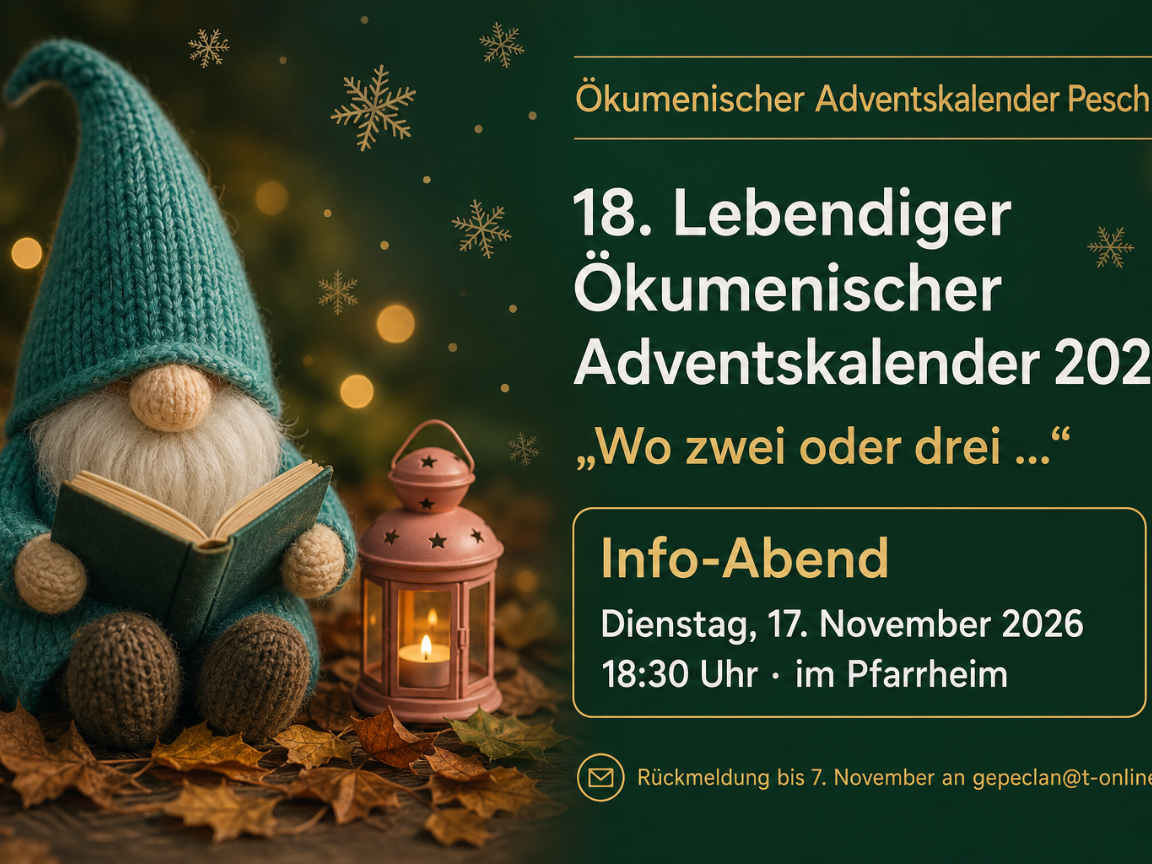 18. Adventskalender in Pesch (c) Christoph Sochart Adventskalender