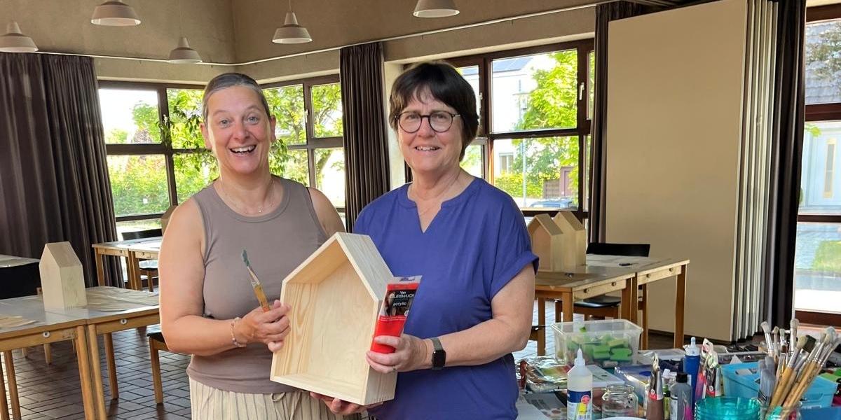 Nicole Malik und Andrea Voß